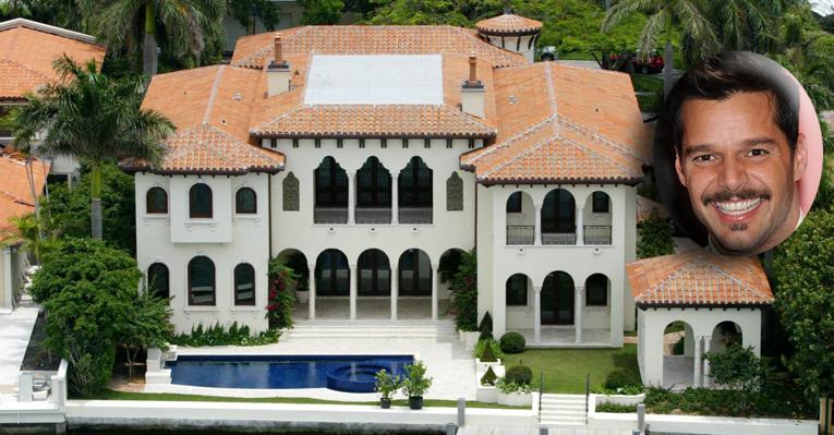 Ricky Martin vende sua mansão na Flórida por US$ 10,6 milhões