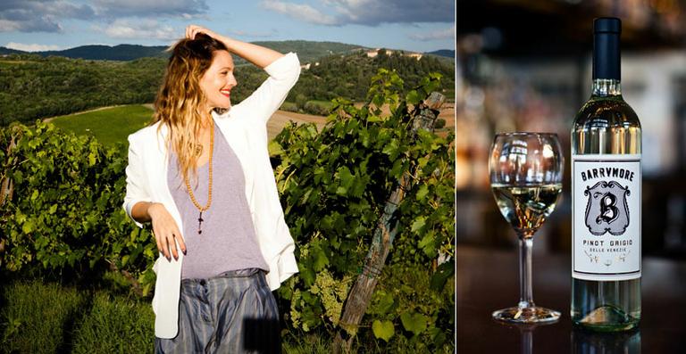 Vinho de Drew Barrymore recebe medalha de ouro na França