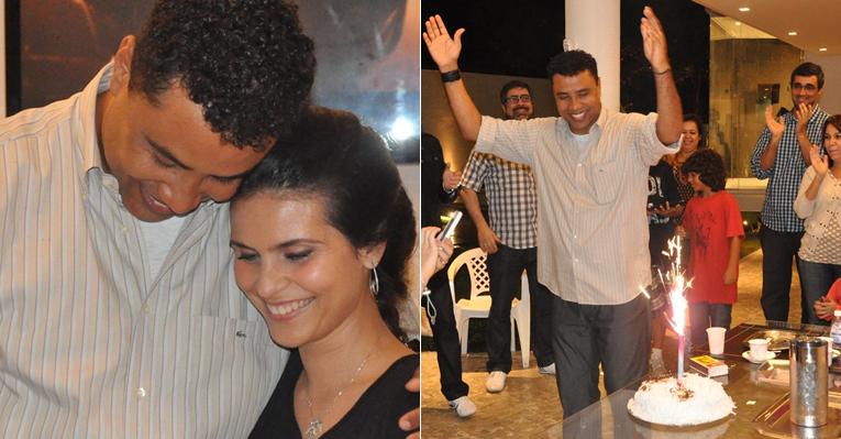 Aline Barros faz festa surpresa para o marido Gilmar Santos