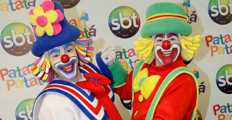 Patati Patatá fascinam adultos e crianças em gravação de programa especial