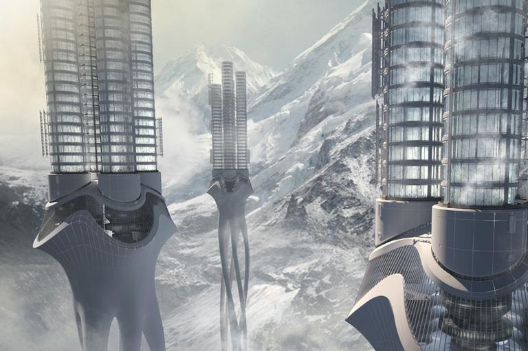 Living Design: arquitetura futurista