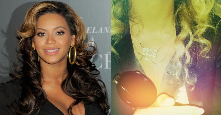 Beyoncé usa joia em homenagem a filha Blue Ivy
