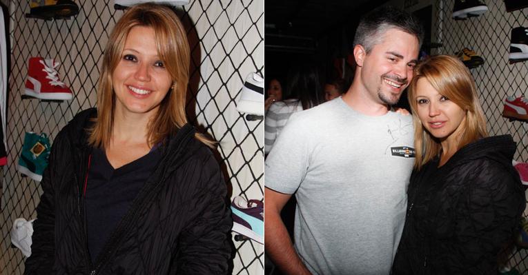 Patrícia de Sabrit vai com o marido Michael Hansen em festa na capital paulista