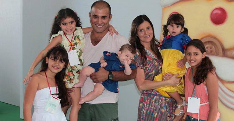 Gaetano Lops em desfile das filhas: ‘Estou só babando’