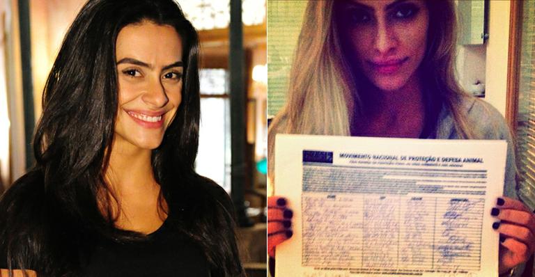 Cleo Pires surge loira em foto postada no Twitter