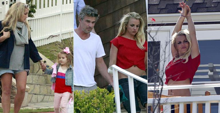Britney Spears reúne família em feriado mexicano