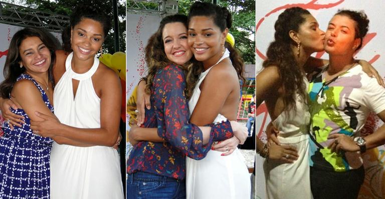 Juliana Alves comemora seus 30 anos cercada de amigos