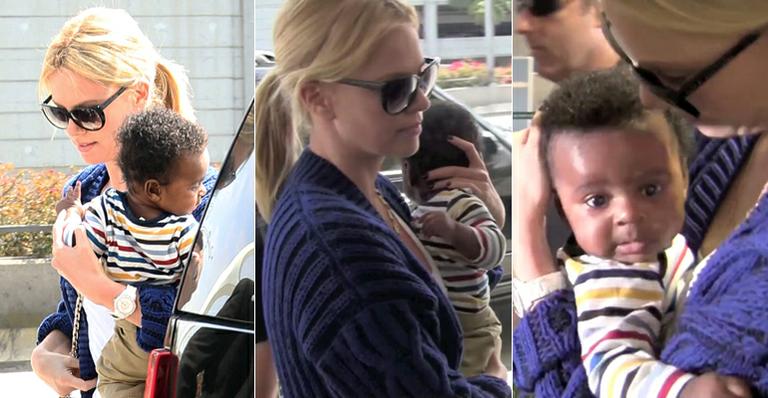 Charlize Theron sobre amor pelo seu filho, Jackson: ‘Cresce a cada dia, como isso é possível?’