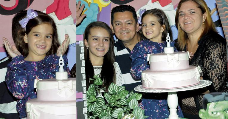 Mel Maia faz 8 anos