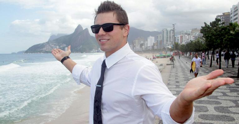 Lutador The Miz conhece pontos turísticos do Rio de Janeiro
