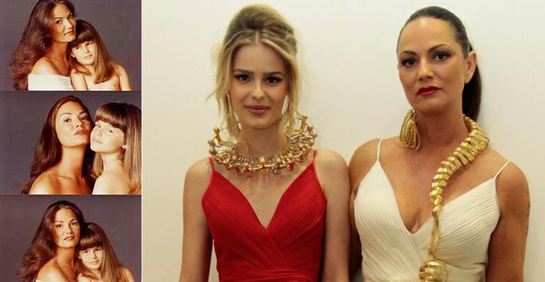 Yasmin Brunet relembra ensaio fashion com a mãe, Luiza Brunet