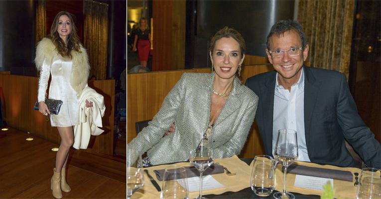 Fernanda Marques brilha em elegante recepção