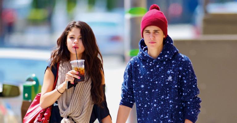 Justin Bieber e sua Selena Gomez
