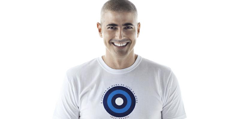 Reynaldo Gianecchini é padrinho de campanha contra o câncer de mama