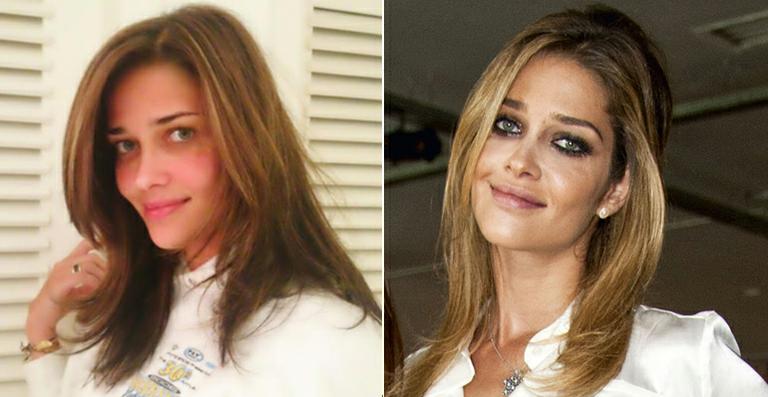 Ana Beatriz Barros muda o visual e diz estar parecida com a irmã