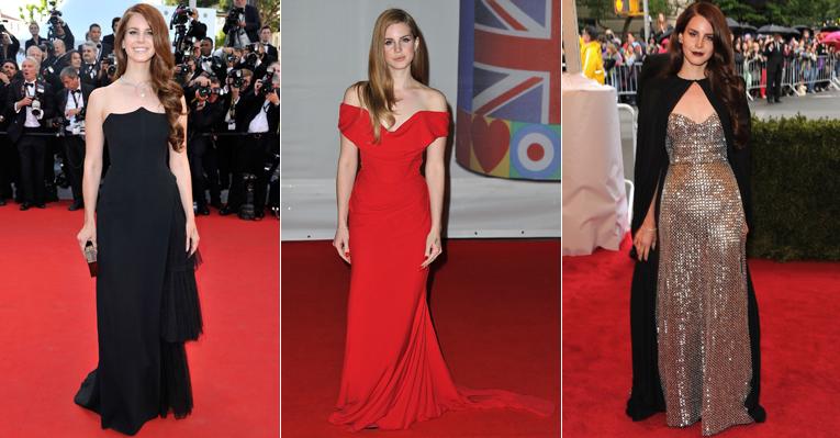 O estilo de Lana Del Rey varia entre o casual e o chique