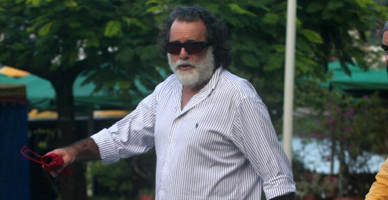 Tony Ramos surge com barba branca para novo personagem de ‘Guerra dos Sexos’