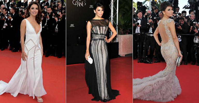 Estilo de Eva Longoria no Festival de Cannes