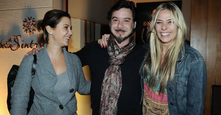 Adriane Galisteu, Alexandre Iódice e Guilhermina Guinle jantam em São Paulo
