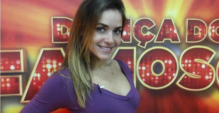 Monique Alfradique: no pique após ensaios da ‘Dança dos Famosos’