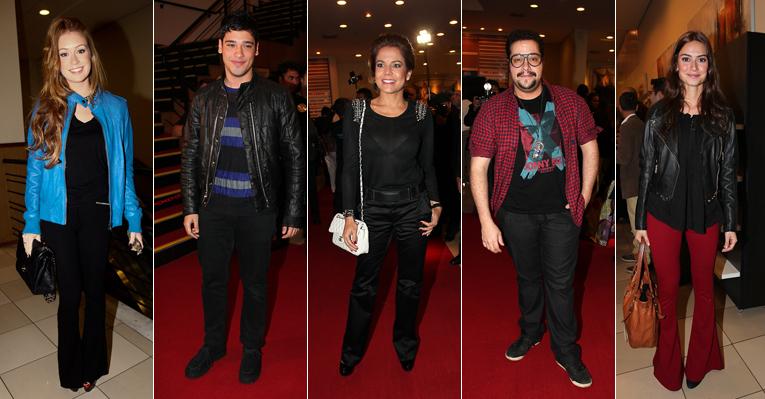 Elenco do musical ‘Fame’ recebe famosos em sua estreia em São Paulo