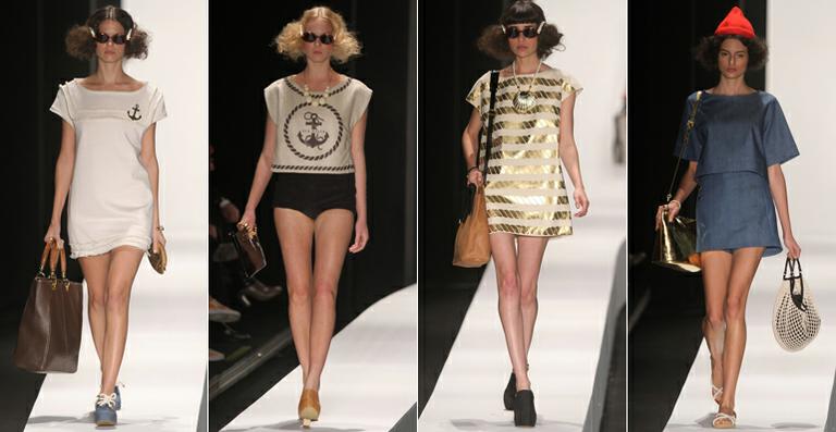 Tema náutico no desfile da New Order no Fashion Rio