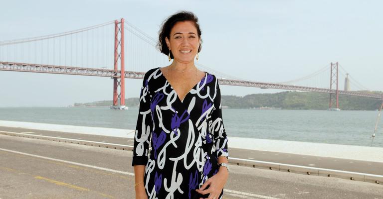 Lilia Cabral festeja sucesso em Portugal