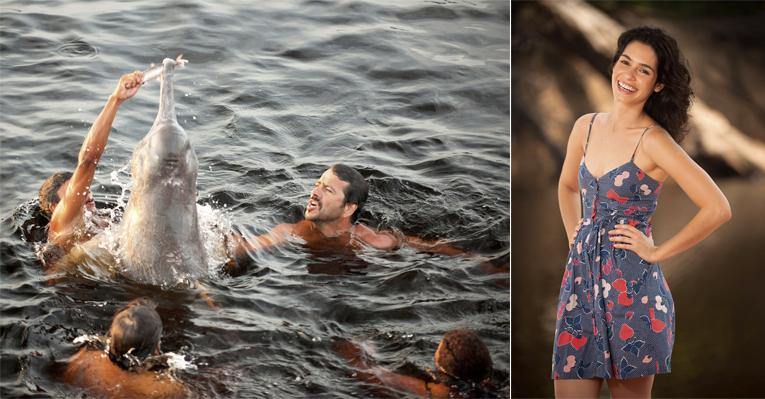 Maria Flor e Marcos Palmeira gravam episódio de ‘As Brasileiras’