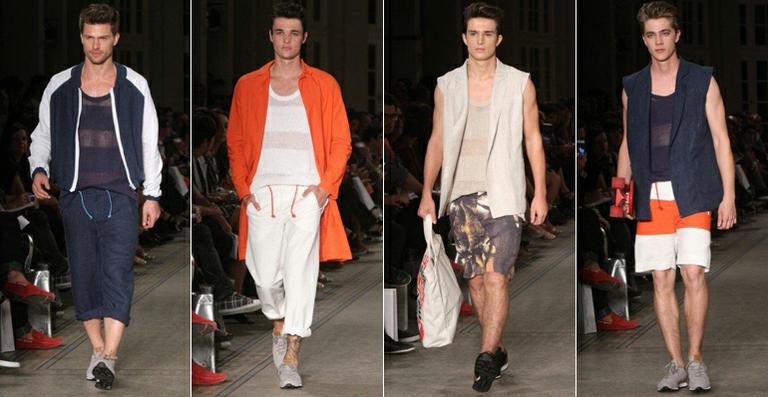 Moda verão masculina na grife R. Groove