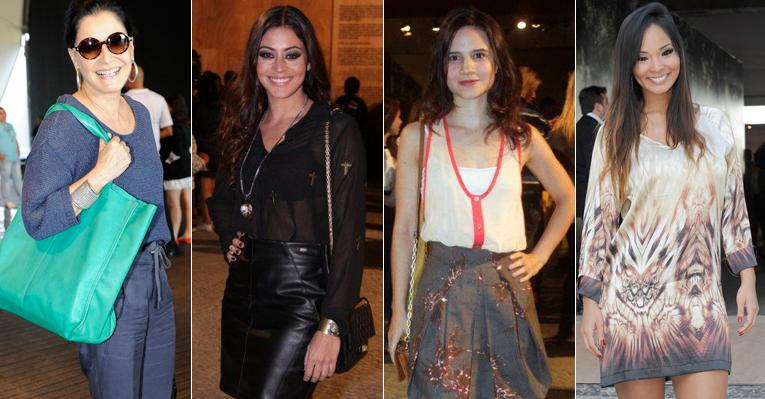 O estilo dos famosos na semana de moda carioca