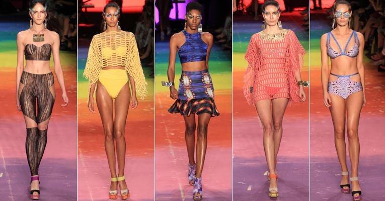 O desfile futurista da Triya