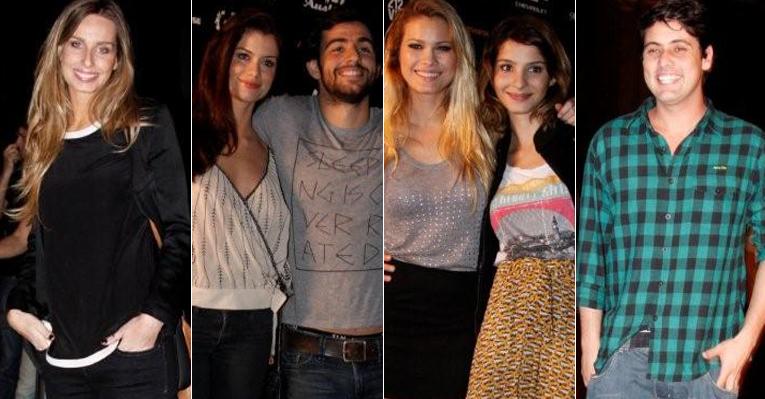Famosos se divertem em festa de encerramento da semana de moda carioca