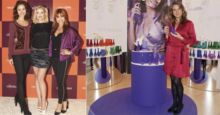 Vips em espaço dedicado à beleza no Fashion Rio