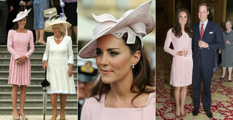 Kate Middleton repete vestido de R$ 6 mil