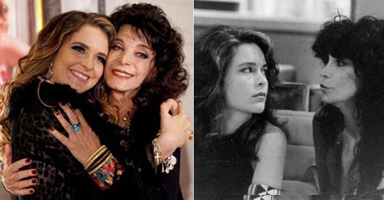 Lady Francisco e Claudia Abreu se reencontram na TV