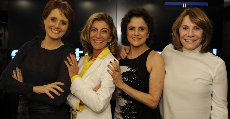 Atrizes comparecem ao coquetel de lançamento de especial dedicado aos grandes nomes da dramaturgia
