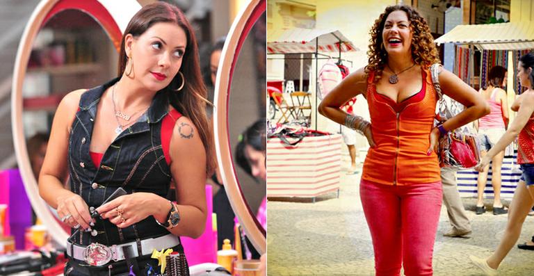Fabíula Nascimento adora seu corpão na novela ‘Avenida Brasil’
