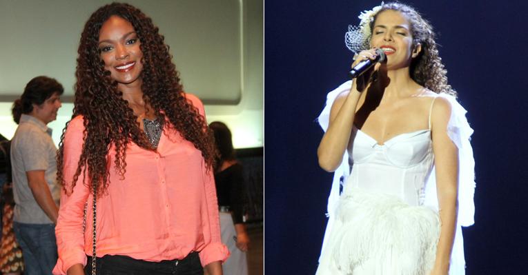 Estrelas tietam Vanessa da Mata no Rio de Janeiro