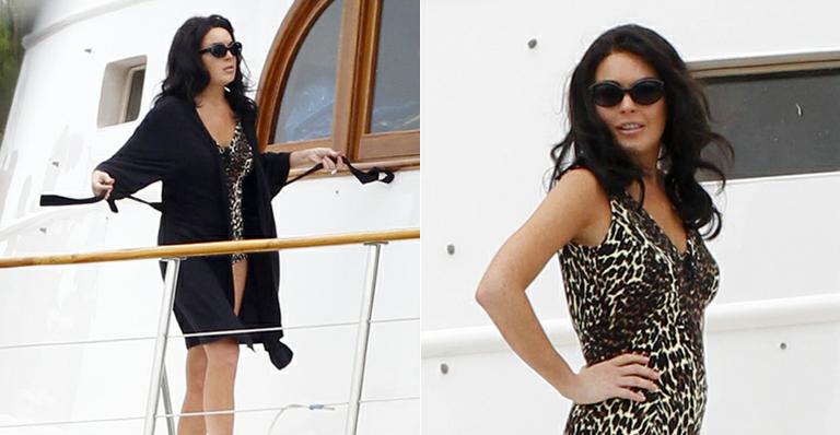 Lindsay Lohan filma primeiras cenas como Elizabeth Taylor