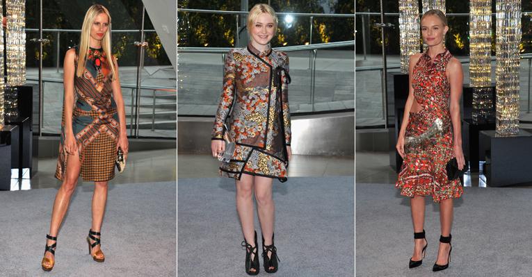 O estilo estampado das estrelas no CFDA Fashion Awards 2012