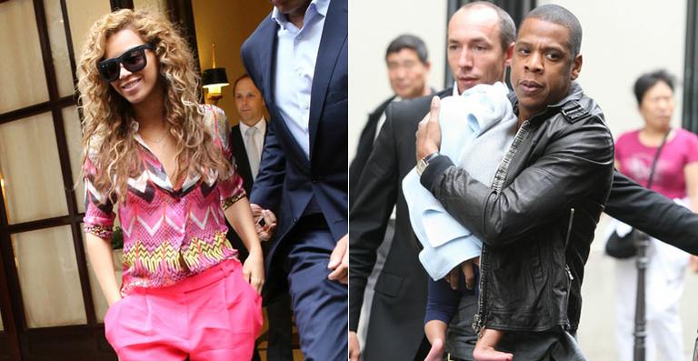 Beyoncé e Jay-Z apresentam Paris à filha Blue Ivy