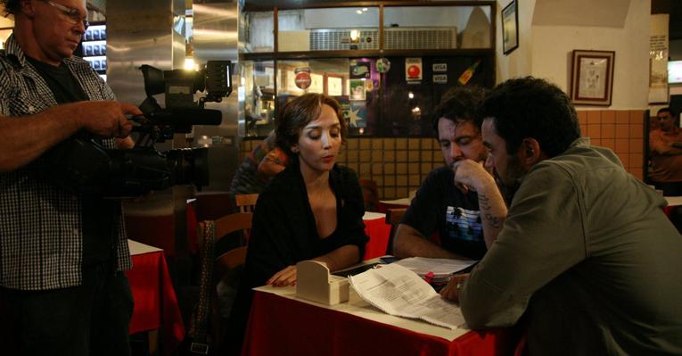 Simone Spoladore: Bastidores do filme ‘O Crime da Gávea’