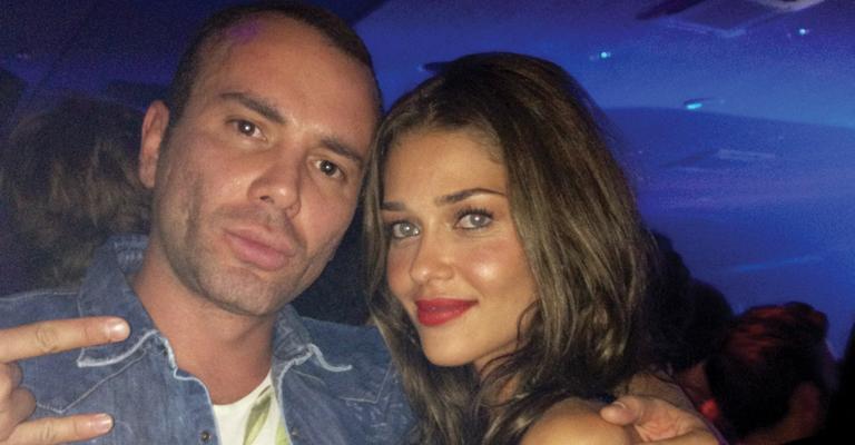 Matheus Mazzafera e Ana Beatriz Barros em balada francesa