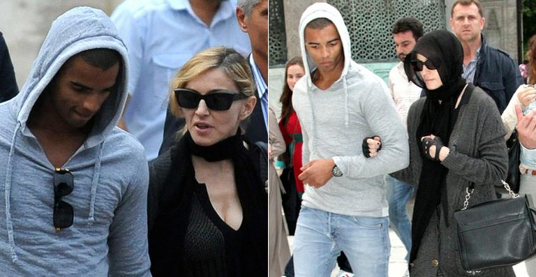 O romance de Madonna e Brahim Zaibat pelas ruas de Istambul