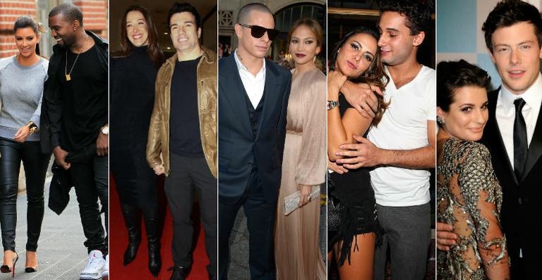 Os casais que se formaram em 2012