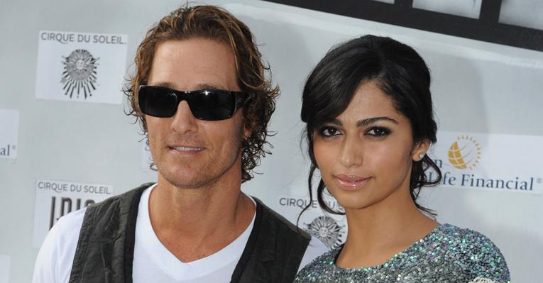Camila Alves e Matthew McConaughey esperam o 3º filho