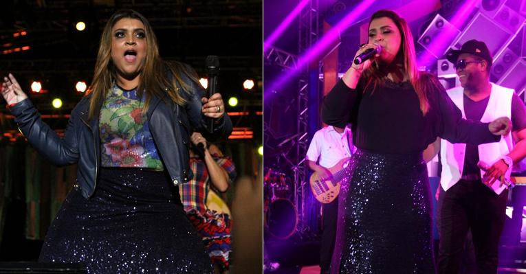 Preta Gil repete saia duas vezes em eventos distintos no mesmo domingo