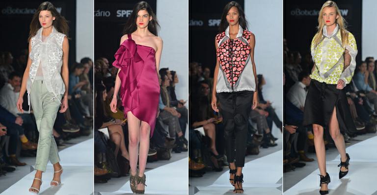 A cadência simples do desfile da grife Tufi Duek