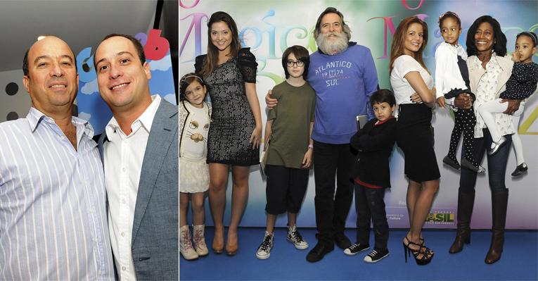Famosos levam seus filhos a lançamento de canal infantil