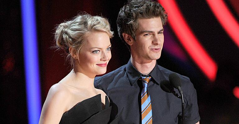 Andrew Garfield e Emma Stone contam como se apaixonaram